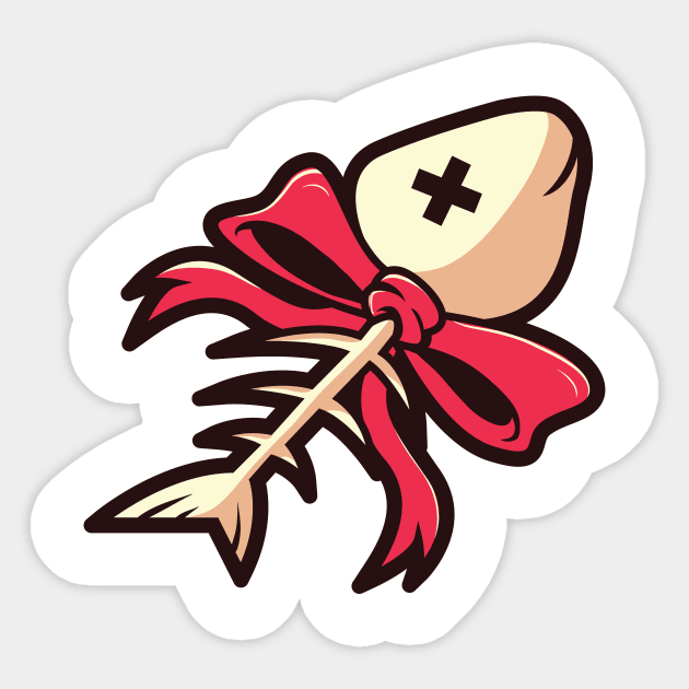 The Fishbone Gift Sticker by RUA